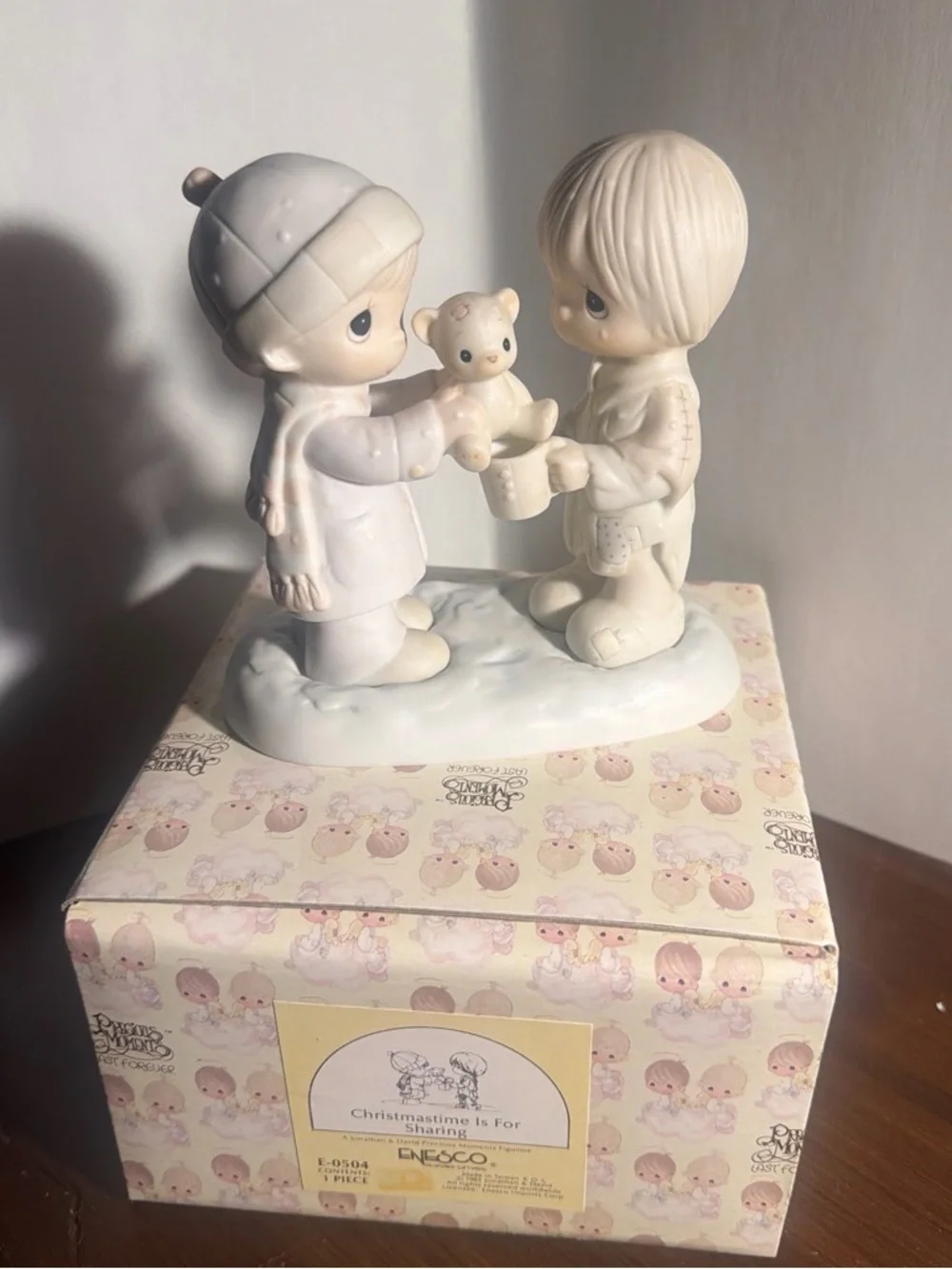 Precious moments Christmas time is for sharing